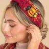 Best Harvest Burgundy Headband