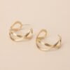 Better Be Good Gold Hoop Earrings