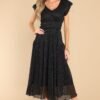 Beyond Iconic Black Midi Dress