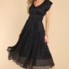 Beyond Iconic Black Midi Dress