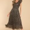 Beyond Iconic Gold Midi Dress