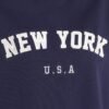 Big City Navy Blue Embroidered Pullover Sweatshirt