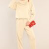 Blow Off Steam Beige Joggers