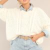 Blue Horizon Light Wash Scalloped Jean Shorts