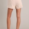 Boardwalk Bliss Tan Stripe Shorts