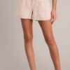 Boardwalk Bliss Tan Stripe Shorts