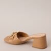 Boost In My Step Camel Short Block Heels