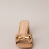 Boost In My Step Camel Short Block Heels