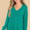 Breath Of Freshness Forest Green Sweater
