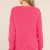 Breath Of Freshness Pink Sweater