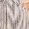 Breeze On By Beige Stripe Maxi Skirt