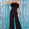 By Any Means Black Jumpsuit