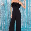 By Any Means Black Jumpsuit