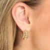 Can't Complain Gold Hoop Earrings
