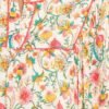 Can't Talk Right Now Ivory Floral Print Top