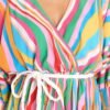 Carry Merry Tunes Pink Multi Stripe Dress