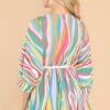 Carry Merry Tunes Pink Multi Stripe Dress
