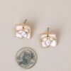 Celebrating The Journey White Pearl Earrings