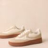 Catching Moments White & Beige Sneaker