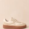 Catching Moments White & Beige Sneaker