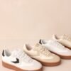 Catching Moments White & Beige Sneaker