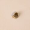Bright Future Gold Pav?? Rhinestone Dome Ring
